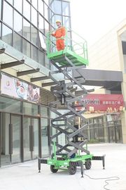 14 Meters Mobile Scissor Lift Hydraulic Man Lift Aerial Work Platform 500Kg Loading Capacity