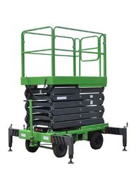 Manual Pushing Mobile Scissor Lift Table Aerial Work Platform 500kg 12m