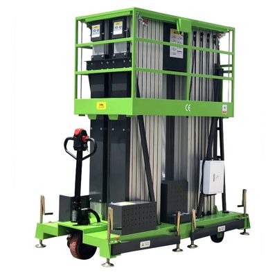 20m Lifting Table Aluminum Aerial Platform Multi Mast 150Kg Loading Capacity Steady Performance