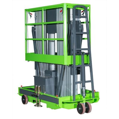 Durable Double Mast Mobile Vertical Lifting Platform For 8m Platform Height