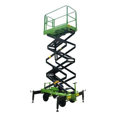 11 Meters Mobile Scissor Lift 500Kg Loading Capacity For Work At Height