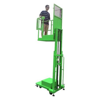 Semi Electric Vertical Aluminum Material Aerial Order Picker