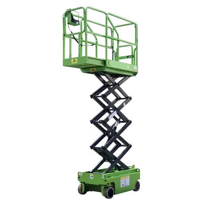 Mini Self Propelled Scissor Lift With Hydraulic Turning Wheel