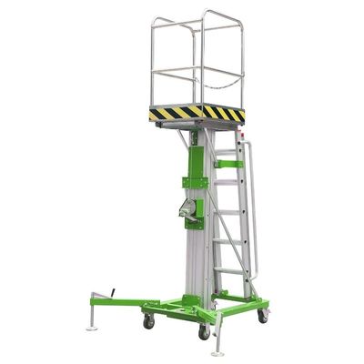 Manual Winch Elevating Lift Elevating Work Platform