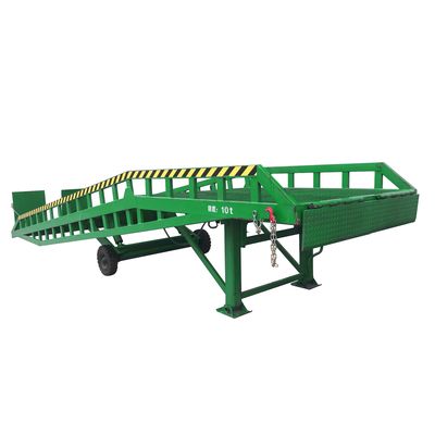 Manual /Electrical Mobile Dock Ramp 1.8 Meters Working Height 8000Kg Loading Capacity for Work Shop