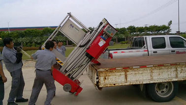 160Kg 6m Lifting Height Mobile Portable Aerial Work Platform with Aluminum Profile