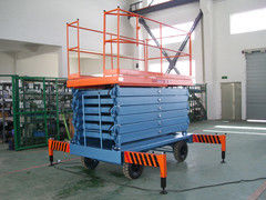 AC / DC Electrical Extension Hydraulic Lift Platform for Shopping Mall , 300Kg Loading