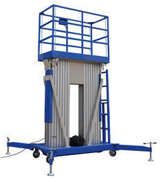 200Kg Towing Aerial Working Platform with Dual Mast , Explosion Proof Type