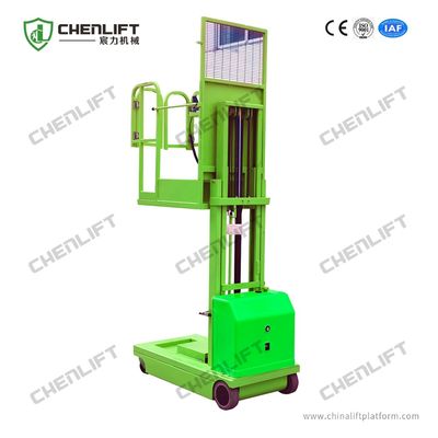 2.7 - 4.5m Self Propelled Electric Order Picker Machine Use In Warehouse