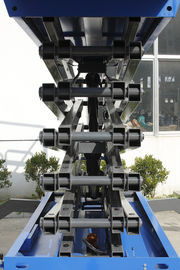 6m Height Mobile Scissor Lift with Motorized Device of Loading Capacity 300kg