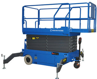 Man Lifting Use Mobile Scissor Lift 4.5m Max Heiht, Safe And Reliable