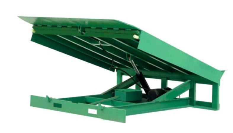 Stationary Loading Dock Ramp Forklift Dock Leveler For Loading Cargo 15 Tons