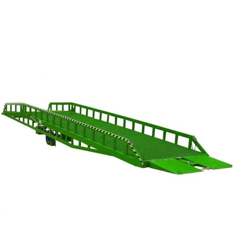 Portable Vehicle Loading Ramp Unloading Forklift Mobile Dock Ramp