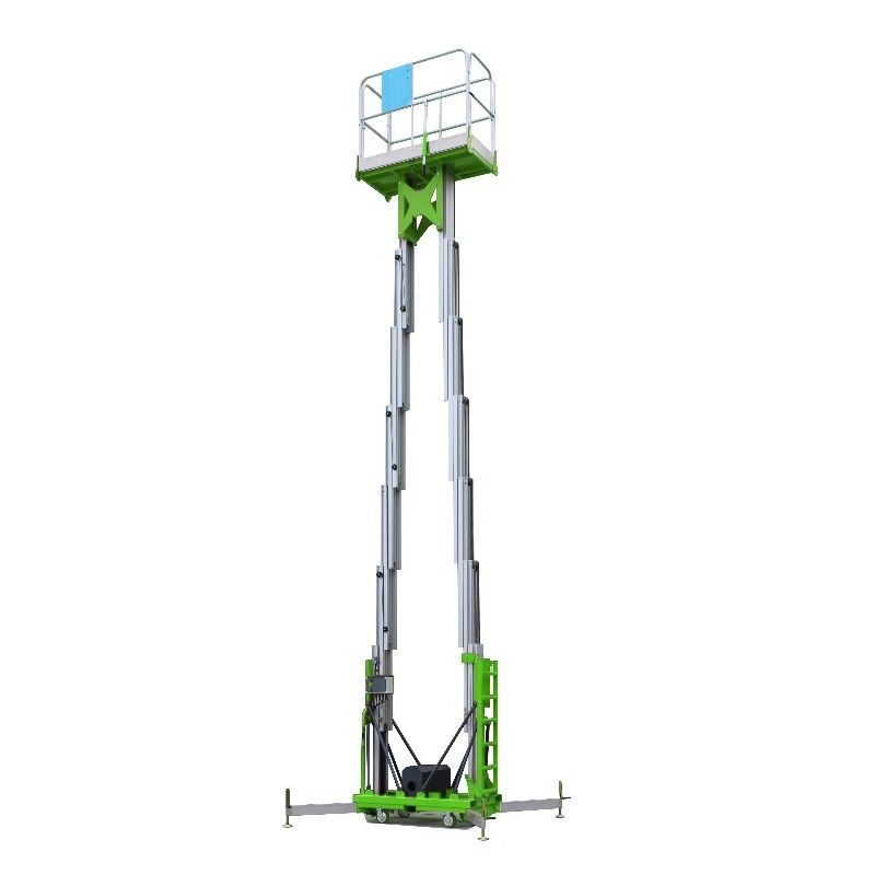 Double Mast Mobile Vertical Lift Aerial Work Platform