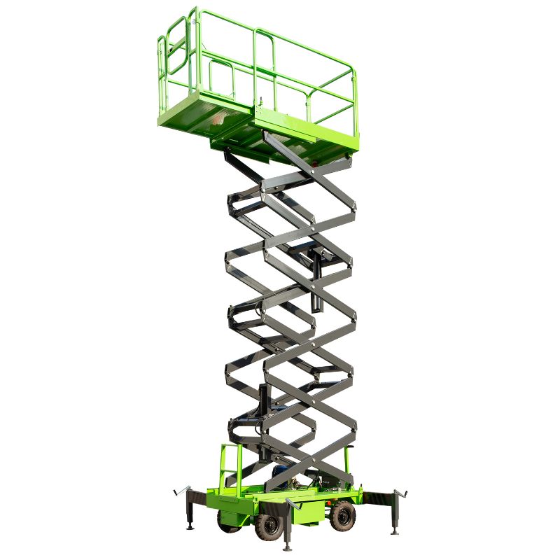 16m Mobile Scissor Lift Hydraulic Lift Platform With Extension Platform